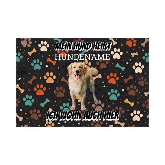 Fußmatte - Mein Hund heißt