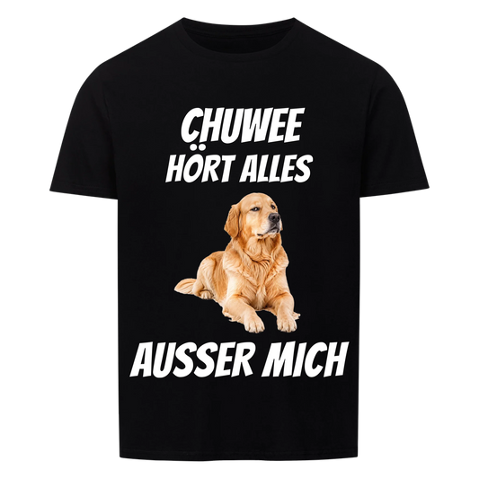 Hört alles T-Shirt – personalisiertes Hunde-Shirt mit Foto und Name | Lil Snouts