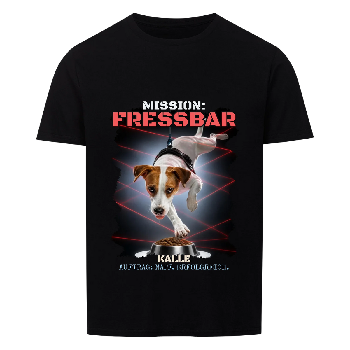 Mission Fressbar T-Shirt - personalisiert mit Foto & Name | Lil Snouts