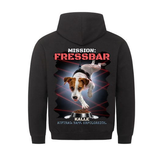 Mission Fressbar Hoodie - personalisiert mit Foto & Name | Lil Snouts