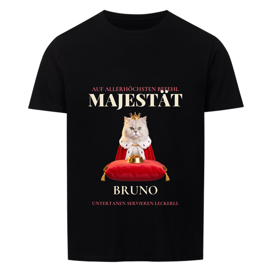 Majestaet - Dein Haustier - T-Shirt oder Hoodie - Beispiel mit Hund