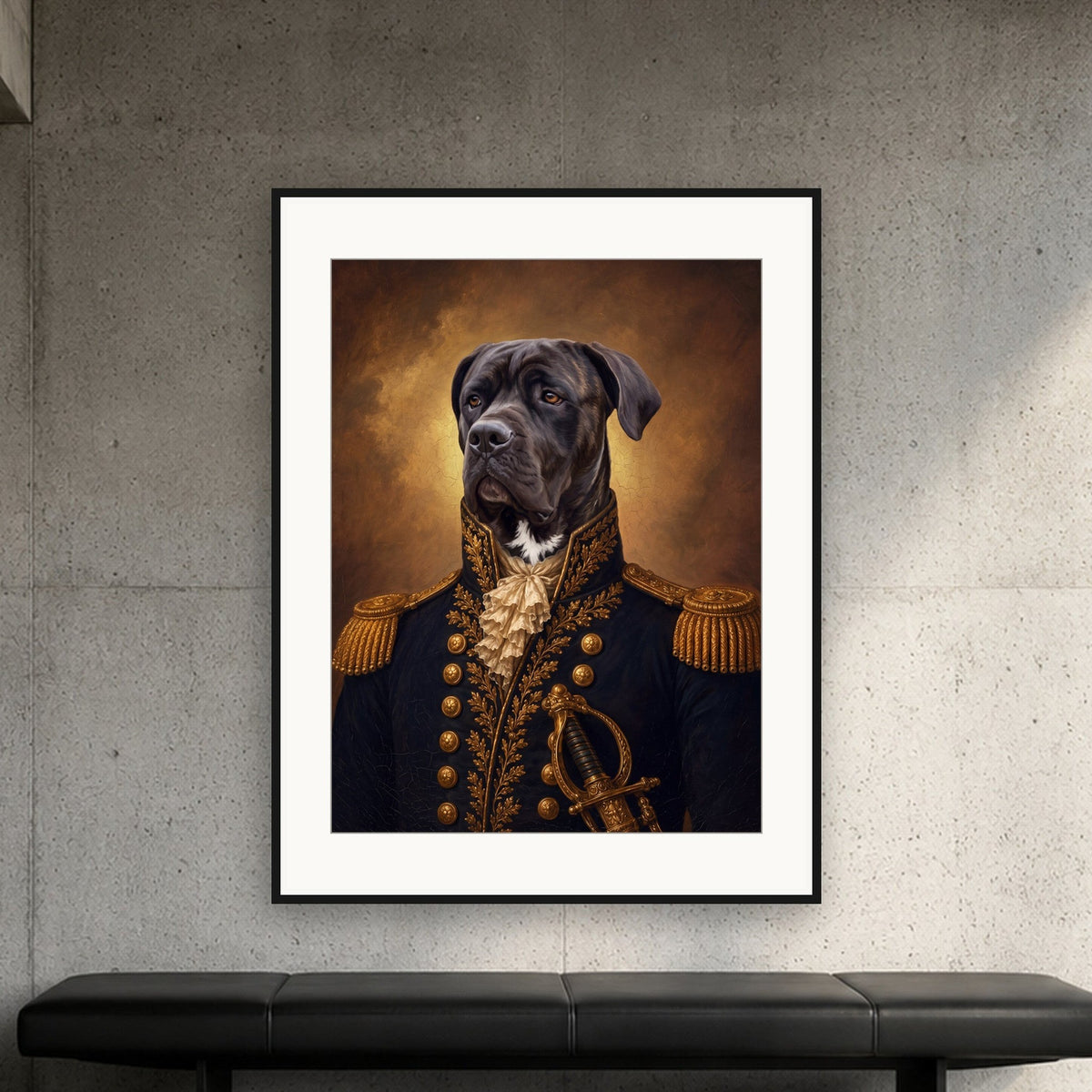 Poster und Leinwand Kartenbild Renaissance General